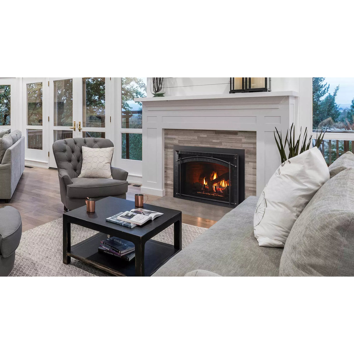 Heat & Glo Escape 30'' Indoor Gas Fireplace Insert