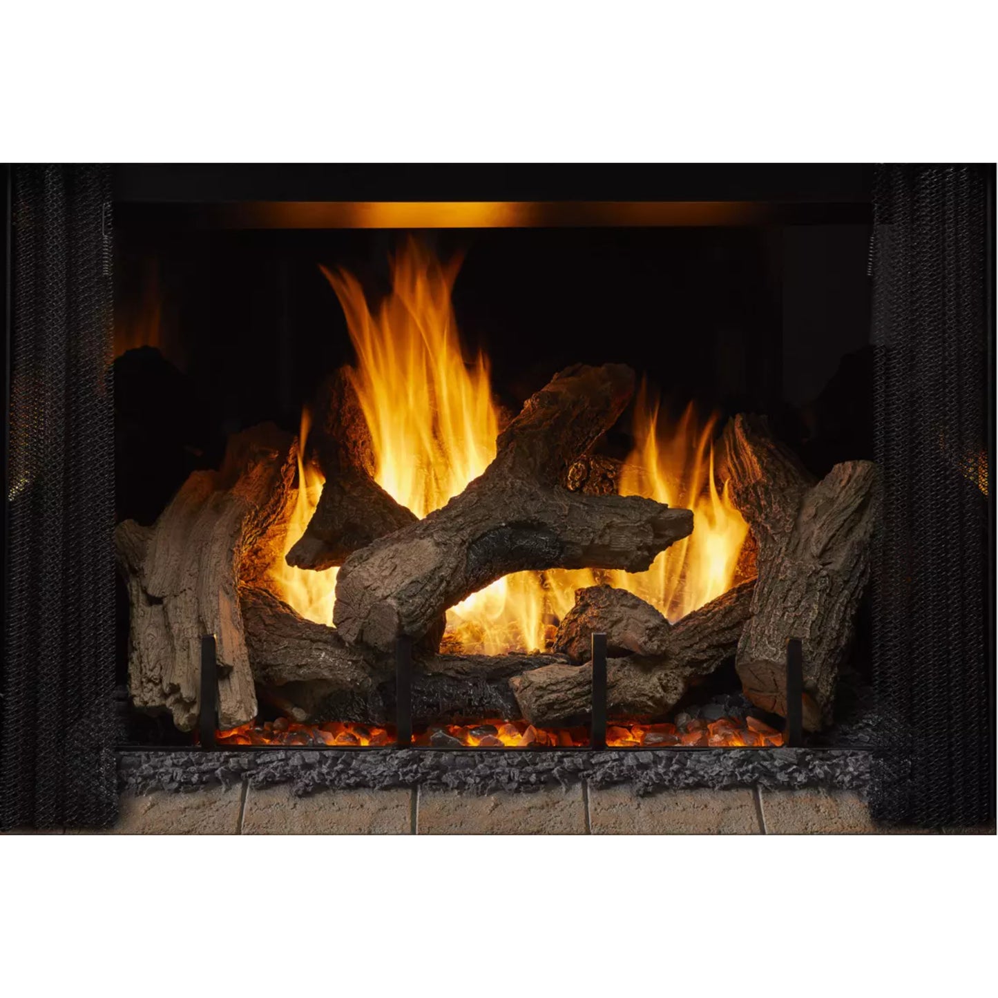 Heat & Glo Phoenix 42'' Top/Rear TrueView Indoor Gas Fireplace