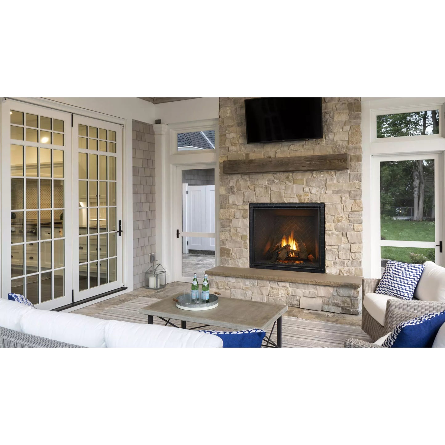 Heat & Glo TRUE 36" Direct Vent Indoor Gas Fireplace