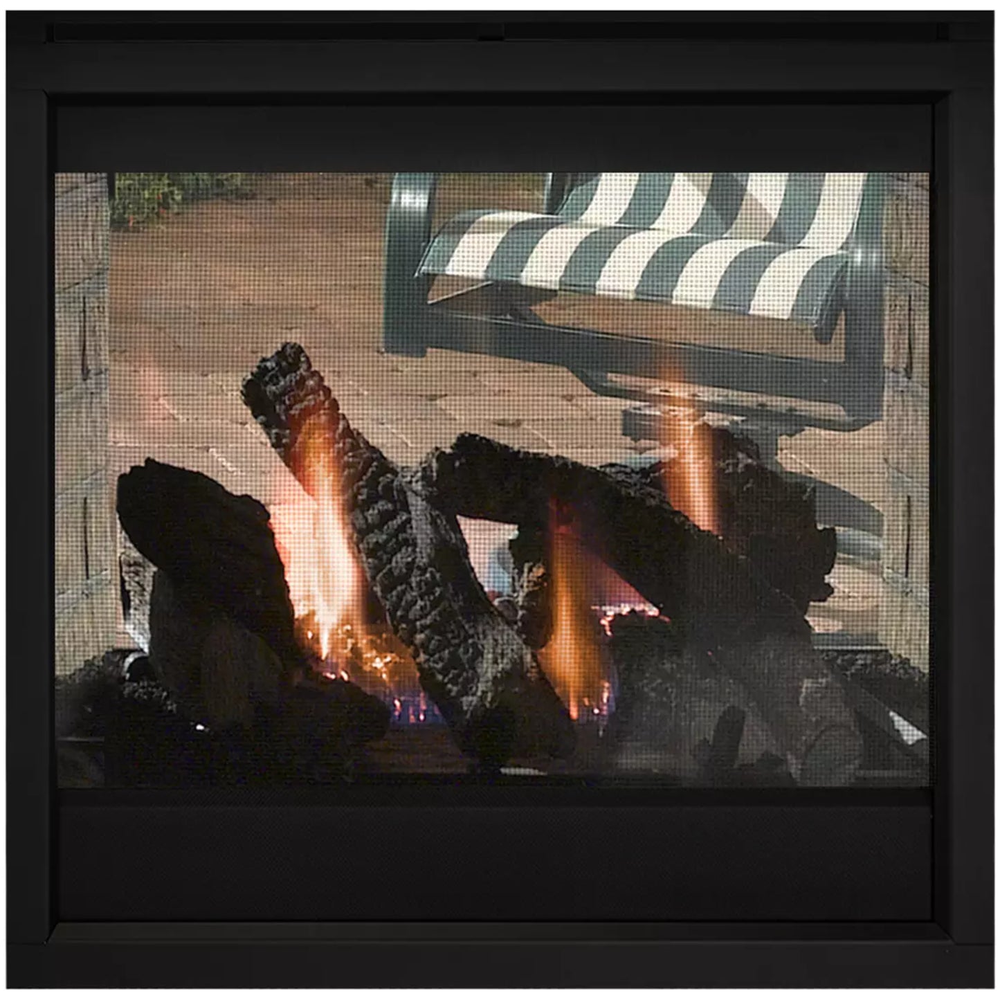 Heat & Glo Twilight 36" Indoor/Outdoor See-Through Gas Fireplace