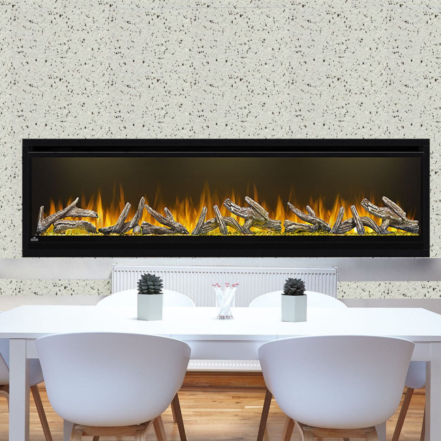 Napoleon Alluravision 74'' Deep Depth Electric Fireplace