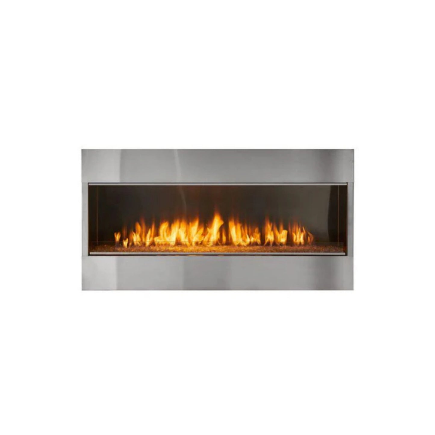 Majestic Lanai 60" Outdoor Gas Linear Fireplace with IntelliFire Ignition, Single-sided