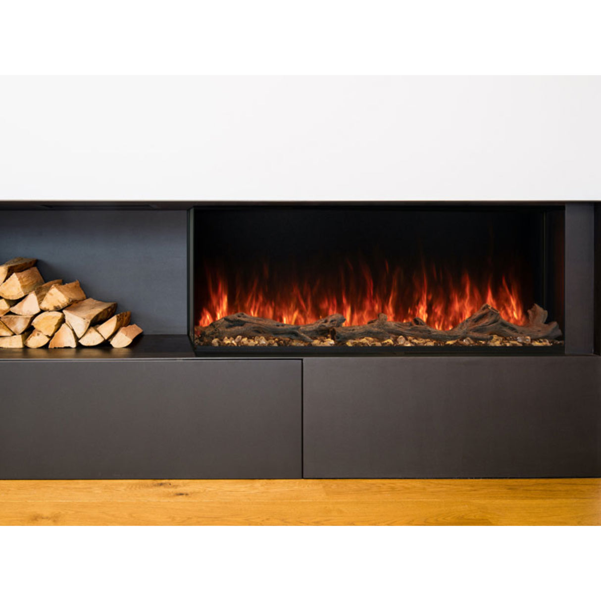 Modern Flames 120" Landscape Pro Multi-Sided Built-In Electric Fireplace