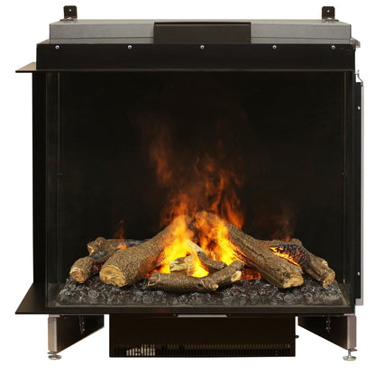 Dimplex Optimyst e-MatriX 37" Left-Facing Two-Sided Built-in Water Vapor Electric Fireplace