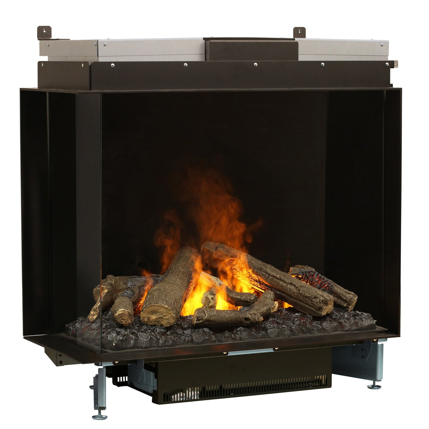 Dimplex Optimyst e-MatriX 37" Left-Facing Two-Sided Built-in Water Vapor Electric Fireplace