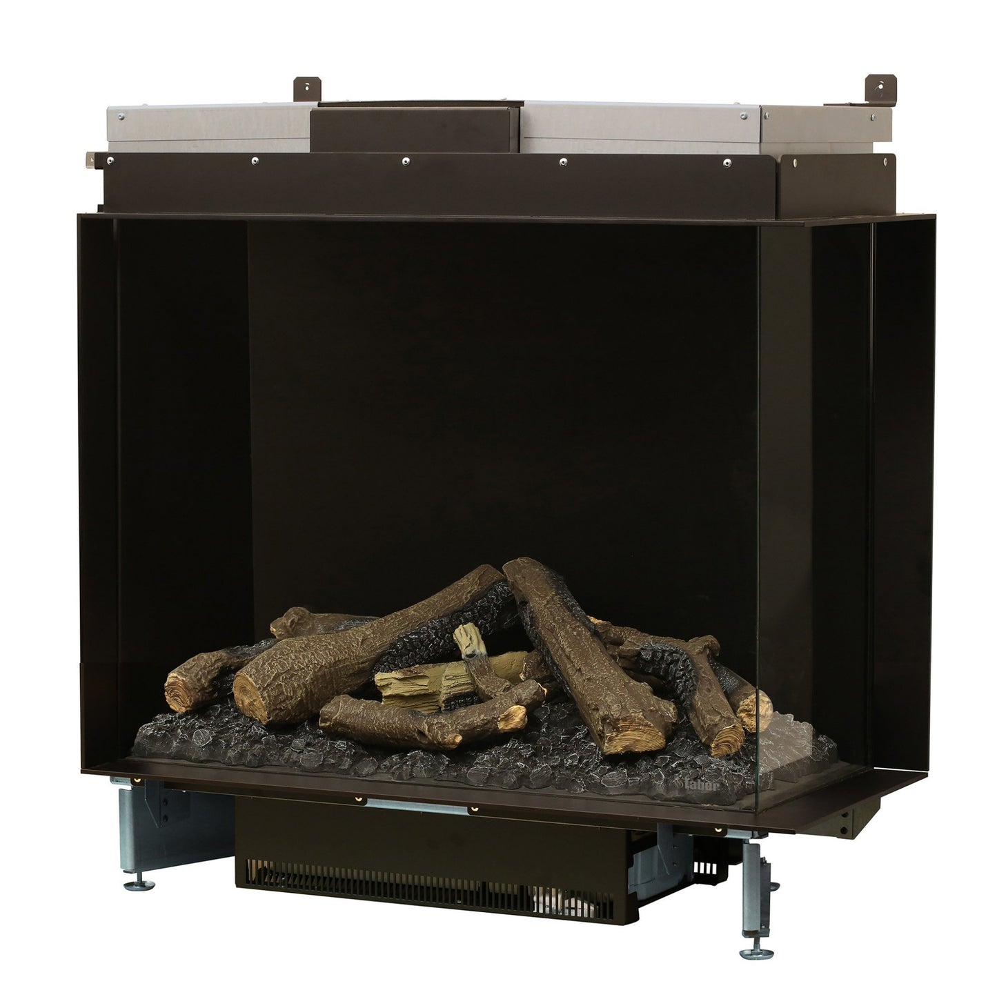 Dimplex Optimyst e-MatriX 37" Right-Facing Two-Sided Built-in Water Vapor Electric Fireplace