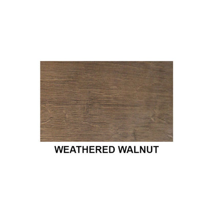 Modern Flames Allwood Wall System in Weathered Walnut | 60'' Spectrum Slimline Electric Fireplace