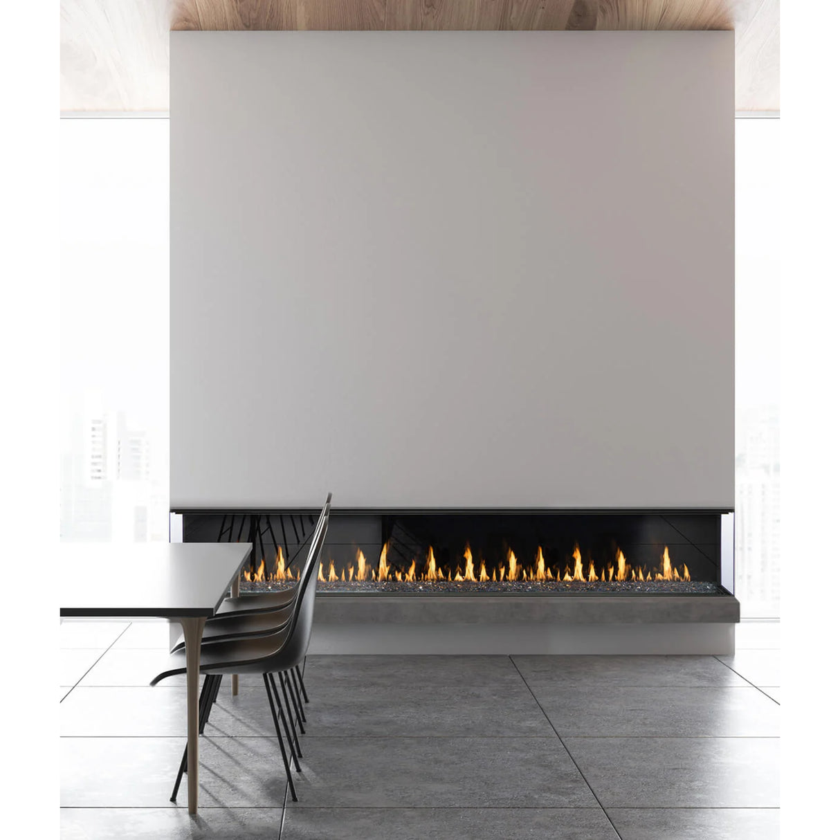 Montigo Prodigy PCPR6 Custom Bay Fireplace