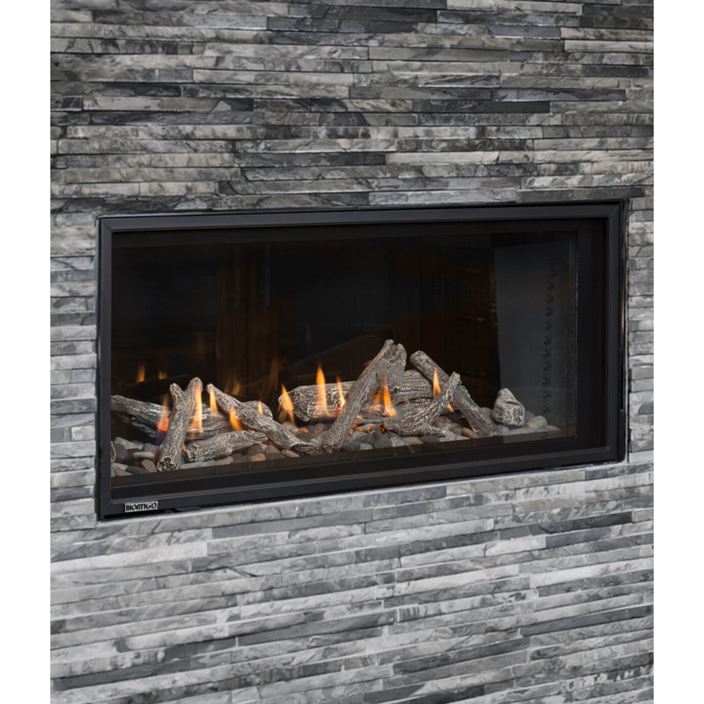 Montigo DRL3613-2 DelRay Linear Full Load Fireplace