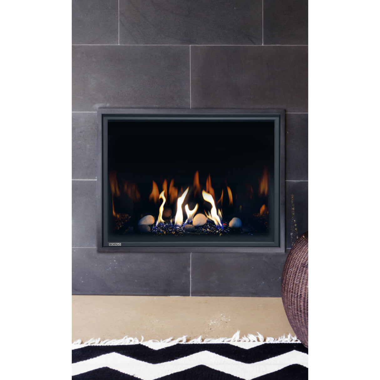 Montigo DRSQ34 DelRay Square Basic Fireplace