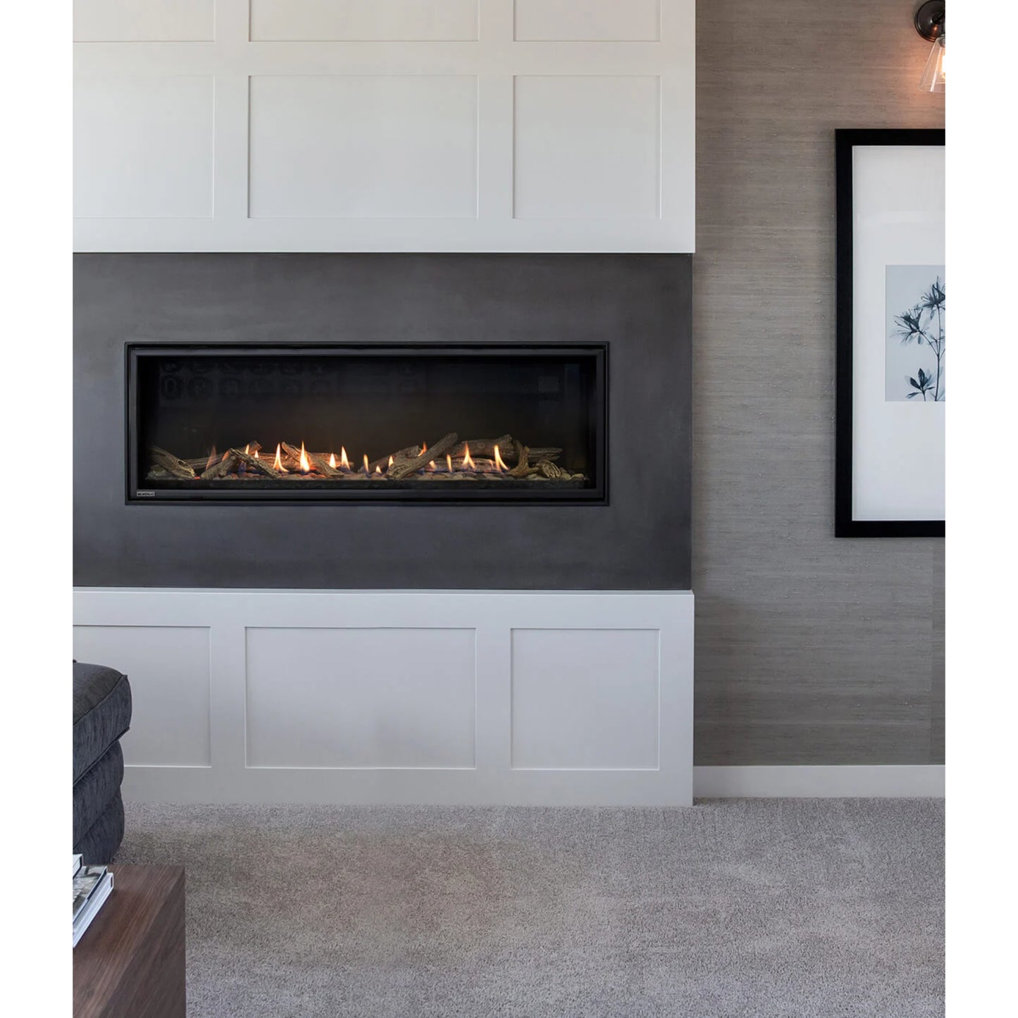 Montigo DRL3613 DelRay Linear Basic Fireplace