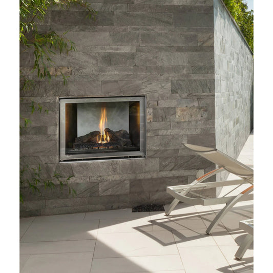 Montigo Divine H34VO Ventless Outdoor Gas Fireplace with Honeywell HSI No Hi/Lo