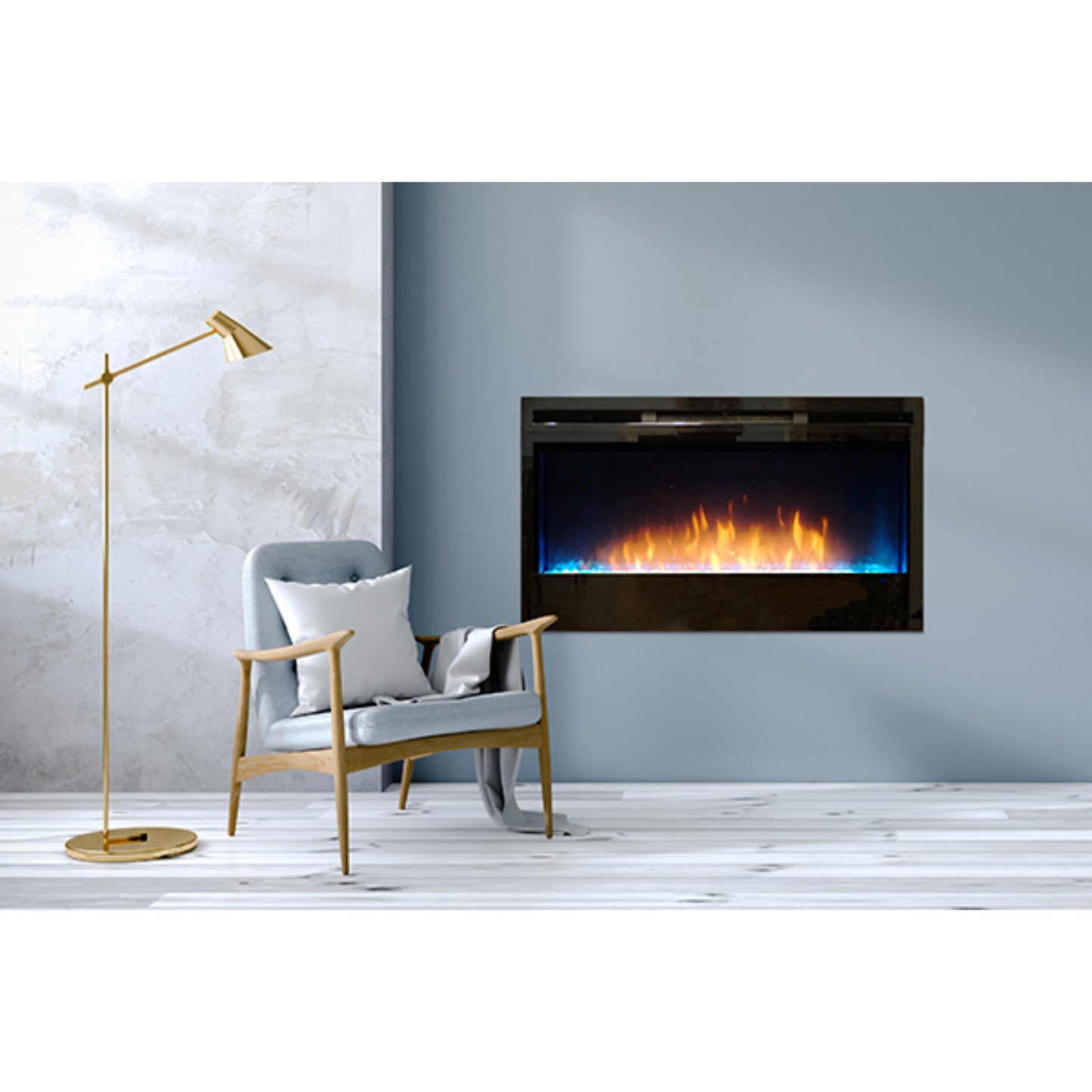 Empire Nexfire 34''  Contemporary Linear Electric Fireplace