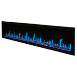 Modern Flames Orion Slim 52'' Heliovision Virtual Recessed / Wall Mount Electric Fireplace