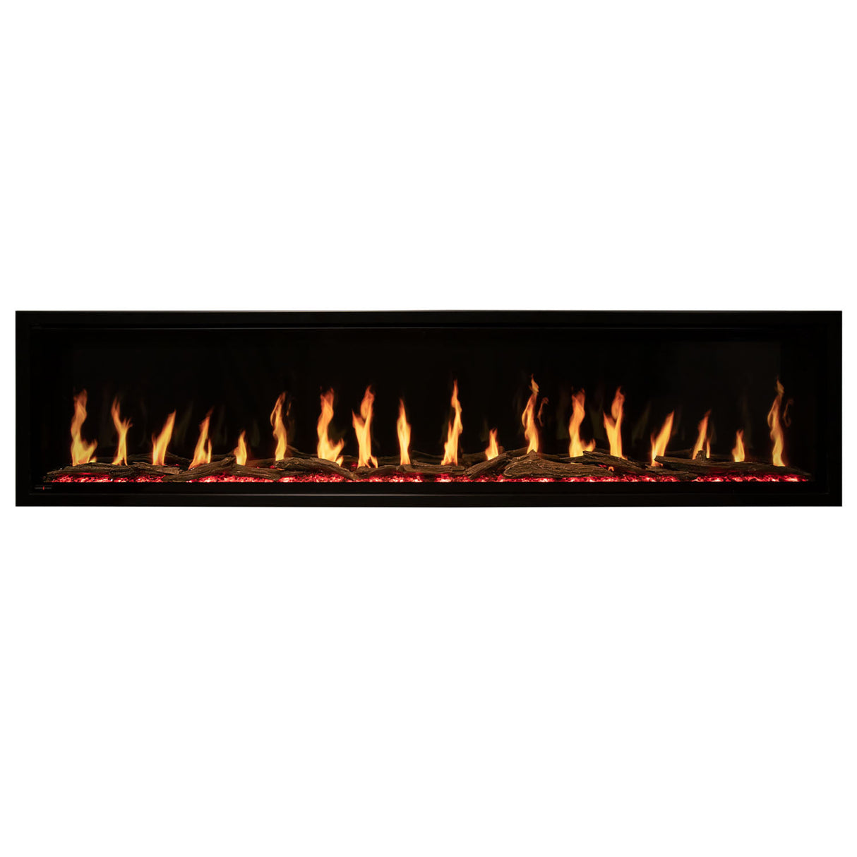 Modern Flames Orion Multi Electric Fireplace, 64'' Wall Mount Studio Suite | White Ready to Paint