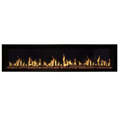 Modern Flames Orion 76" Slim Heliovision Virtual Recessed / Wall Mount Electric Fireplace