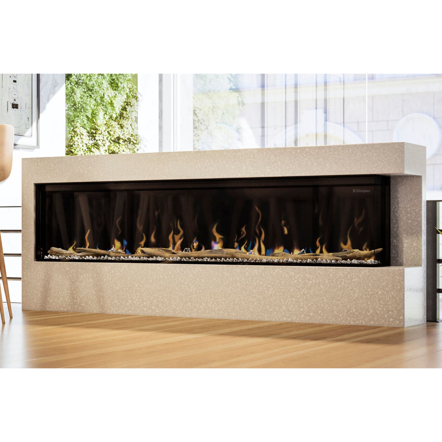 Dimplex IgniteXL Bold 88" Built-in Linear Electric Fireplace