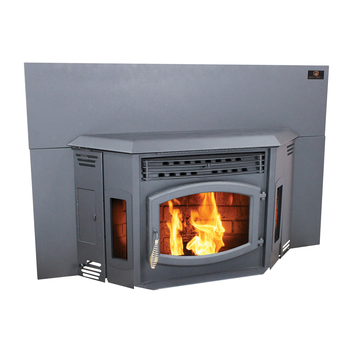 Breckwell Blazer SP24I Pellet Insert Stove - Black & Ignitor