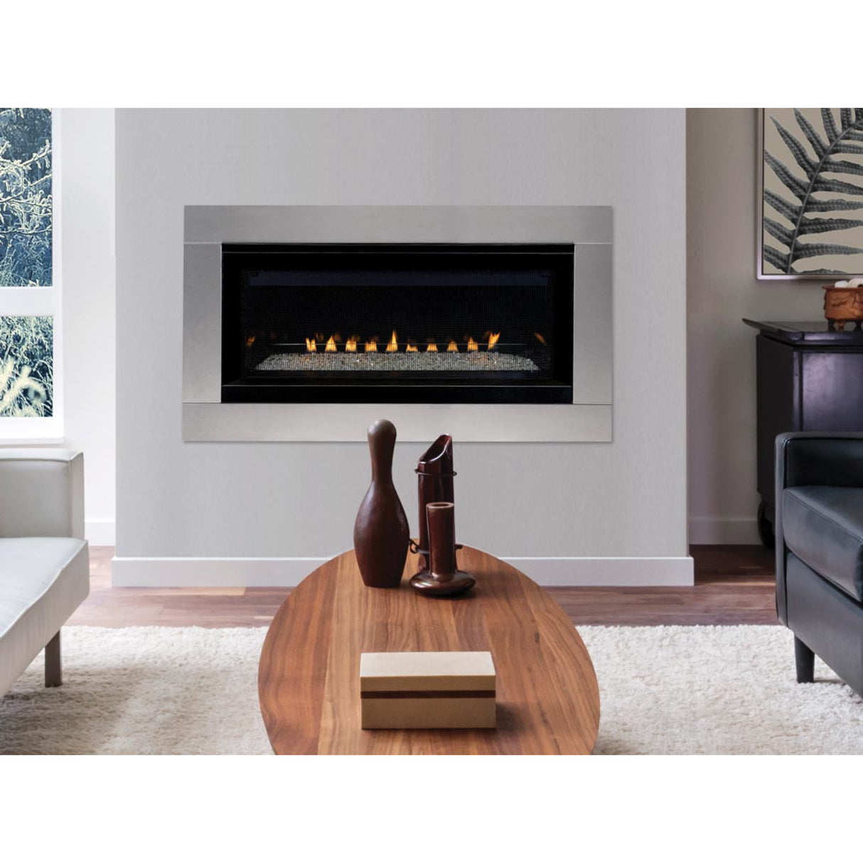 Superior VRL3045 45" Vent-Free Fireplace, Linear