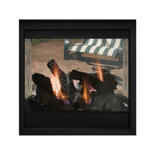 Majestic Twilight 36" Indoor/Outdoor See-Through Gas Fireplace with IntelliFire (NG)