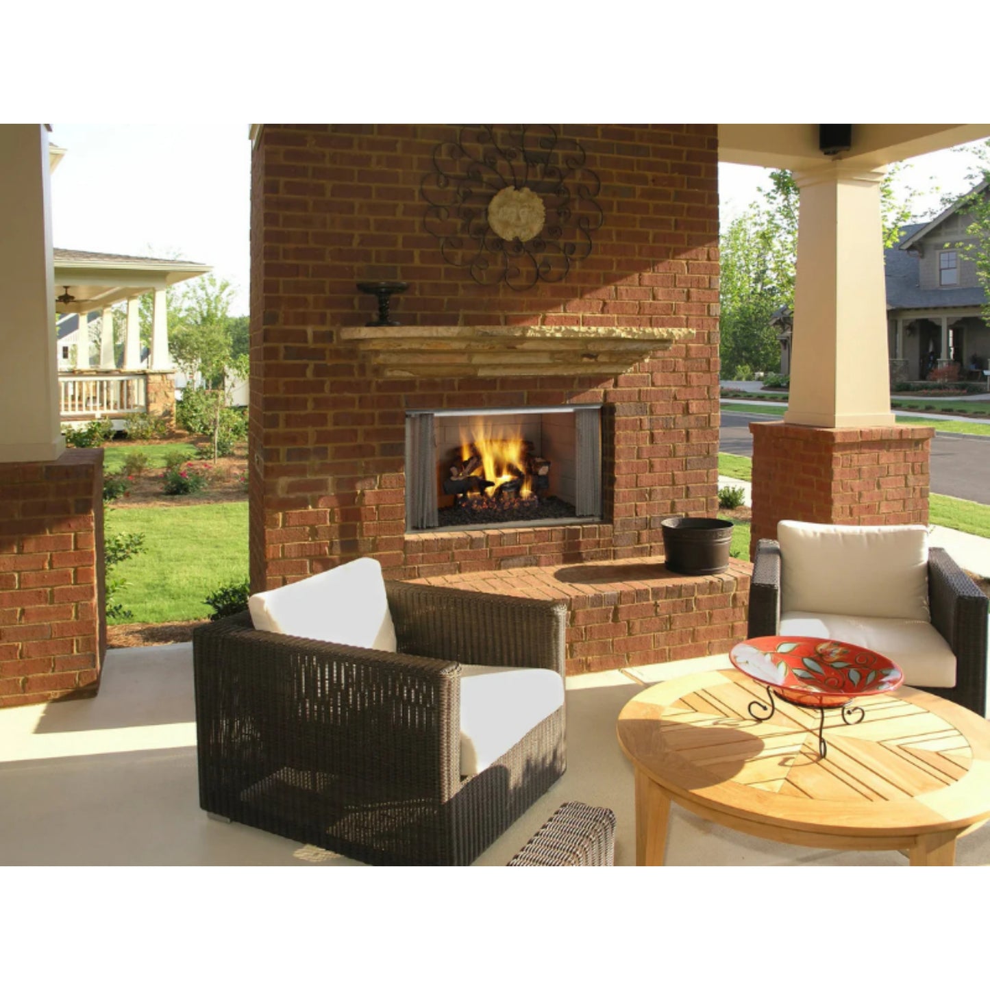 Majestic Villawood 42" Outdoor Wood Burning Fireplace