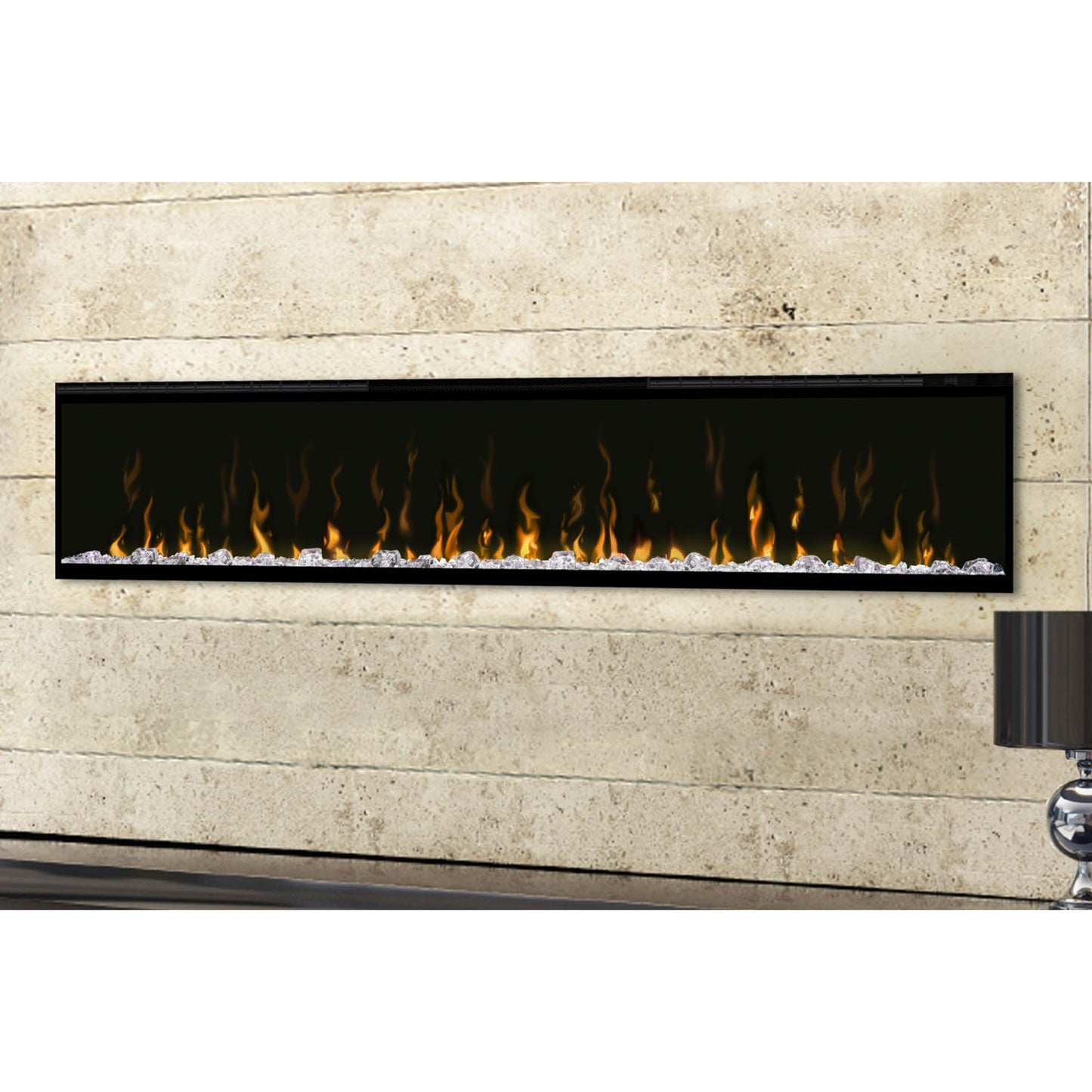 Dimplex IgniteXL 74" Linear Recessed / Built in Electric Fireplace