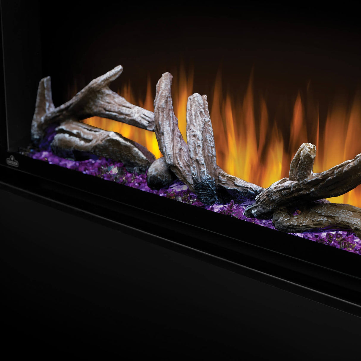 Napoleon Alluravision 74'' Deep Depth Electric Fireplace