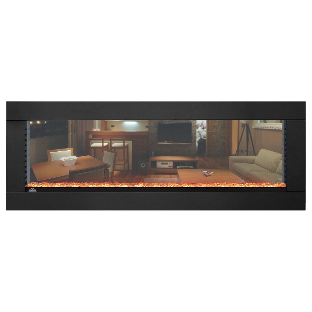 Napoleon Clearion Elite 60'' See Thru Electric Fireplace